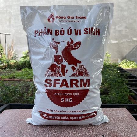 Phân bò ủ vi sinh Sfarm